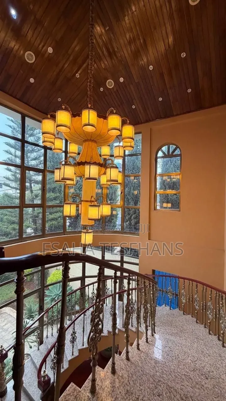 Furnished 5bdrm House in G+1, Bole for rent