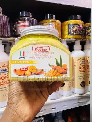 Skin Doctor Turmeric Whitening Scrub For Face & Body