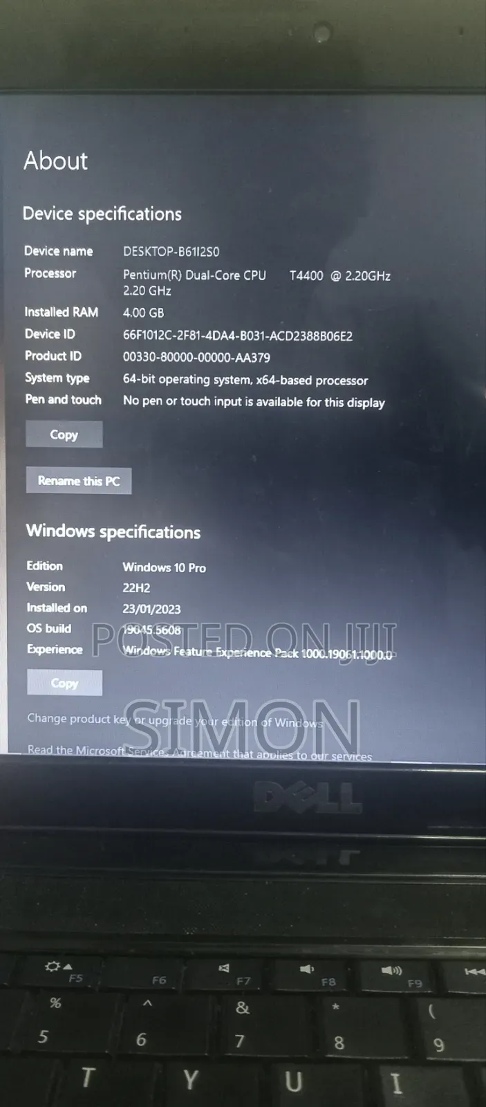 Laptop Dell Inspiron 14 3552 4GB SSHD (Hybrid) 320GB