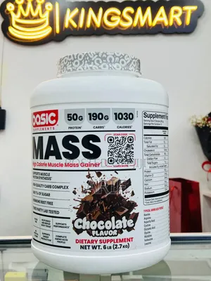 Basic Supplemets Mass High Calorie Muscle Mass Gainer 2.75kg