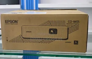 Cartoon Epson Projector With Remote