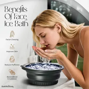 Silicone Facial Ice Bath Bowl