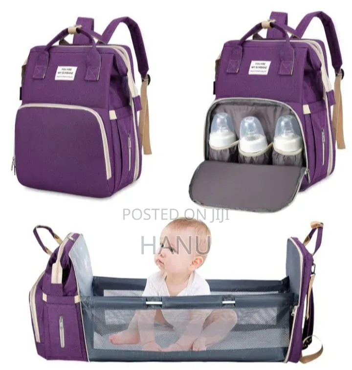 Mulitifunctional Fodable Baby Bed Diaper And Travel Bag