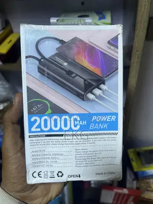 Top 20,000mah Super Fast Power Bank – Type-C Lightning Cables