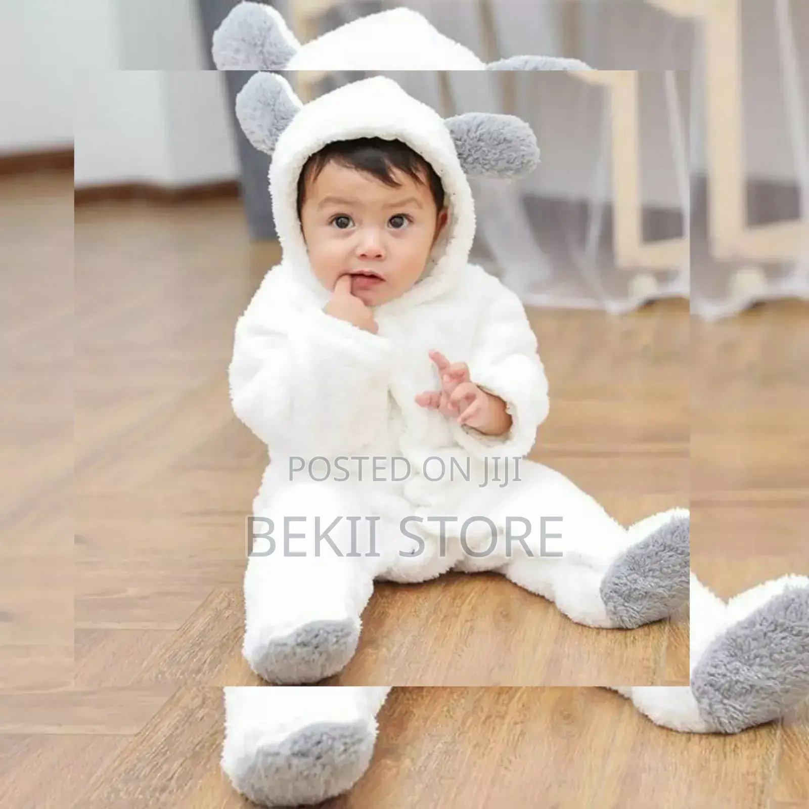Newborn Baby Winter Clothes Bear Hooded
