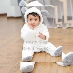 Newborn Baby Winter Clothes Bear Hooded