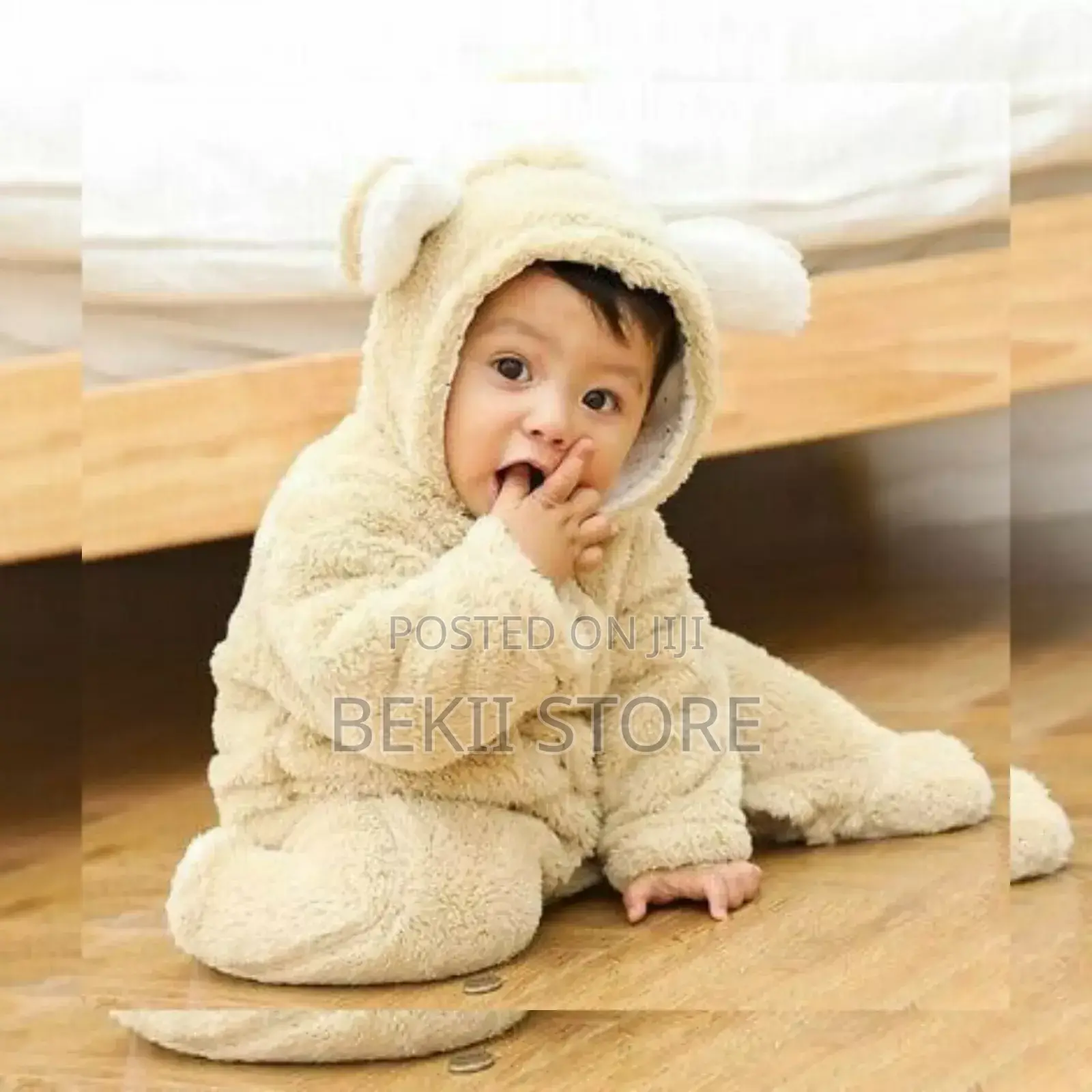 Newborn Baby Winter Clothes Bear Hooded