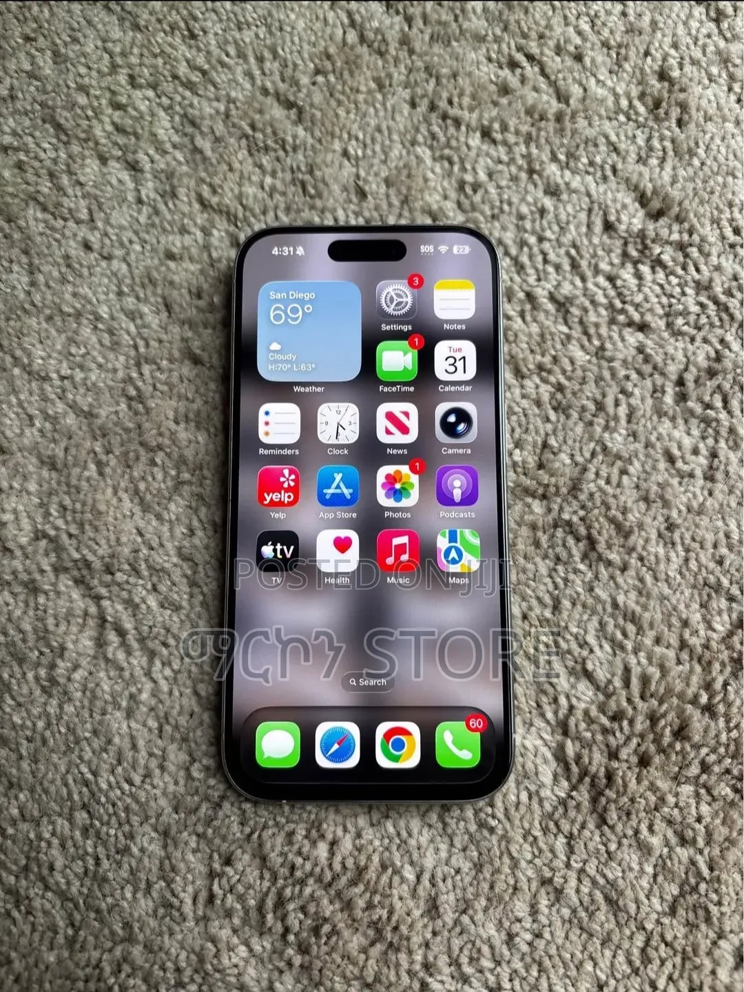 Apple iPhone 15 Pro 256 GB Silver