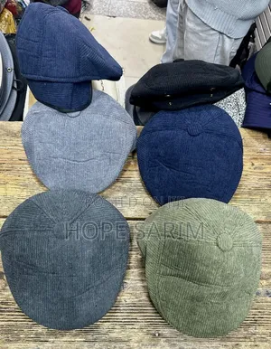 Corduroy Flat Caps (Gatsby Hats):