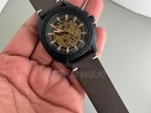 Fossil Leather Men's Watch