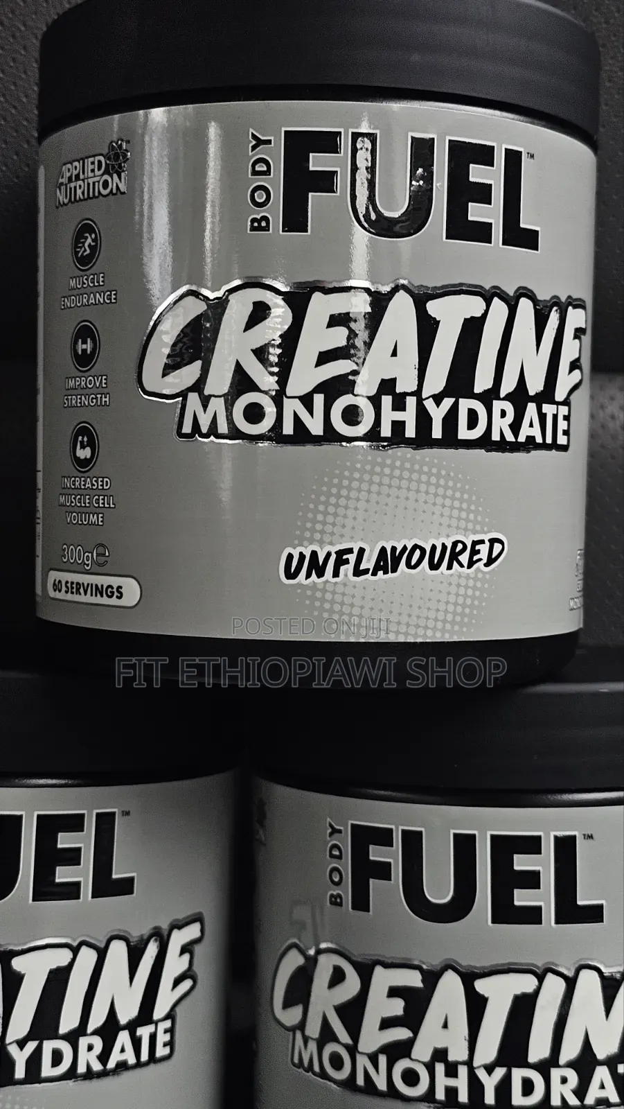 Applied Nutrition Bodyfuel Creatine Monohydrate 300g 100% Pure