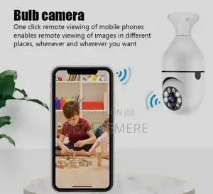 Light Socket Security Camera Remote Wireless Monitor