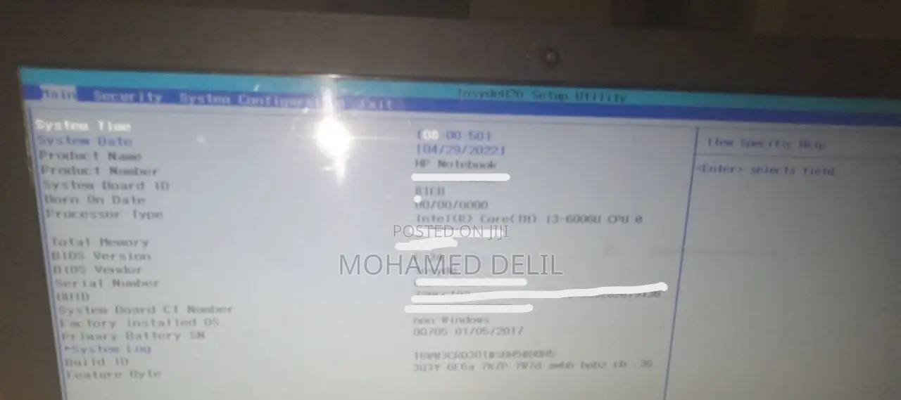 Laptop HP 15 8GB Intel Core 3 HDD 1T