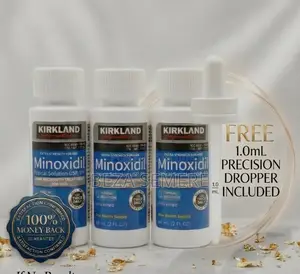 Quick Drying 5% Minoxidil Topical Liquid for Daily Hair and Beard Care