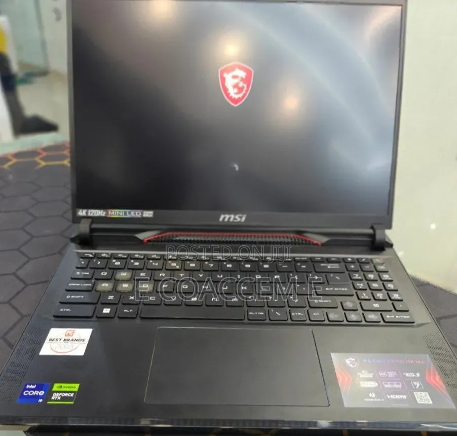 New Laptop MSI Raider GE78 16GB Intel Core i9 SSD 1T