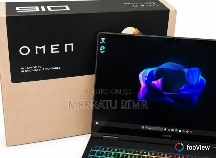 New Laptop HP Omen Max 16 32GB Intel Core i9 SSD 2T