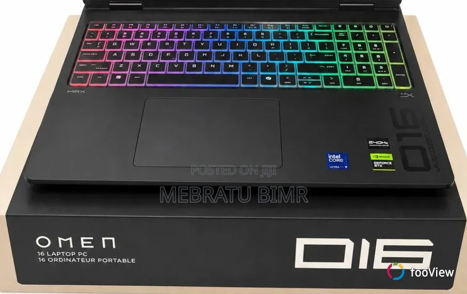 New Laptop HP Omen Max 16 32GB Intel Core i9 SSD 2T