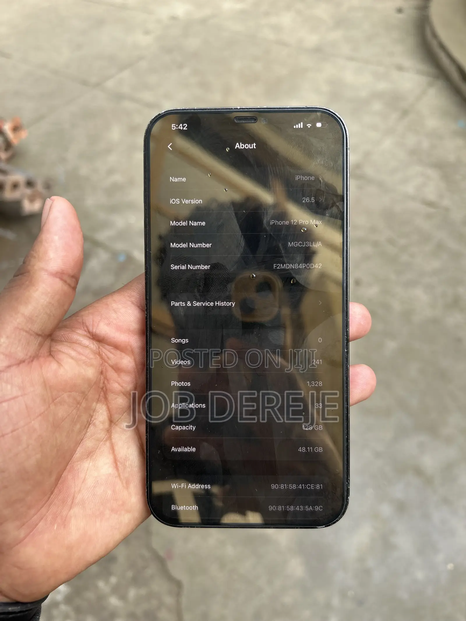 New Apple iPhone 12 Pro Max 128 GB Blue