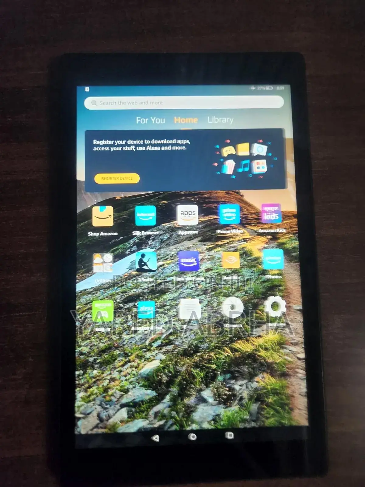 Amazon Fire HD 10 (2017) 32 GB Black