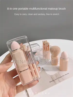 8-in-1 Travel Brush Set