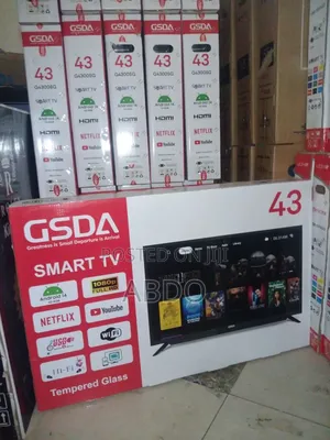 Gsda Smart Led Tv 43 Inch Andraid Doubel Gelass Adis 2026 Quslity