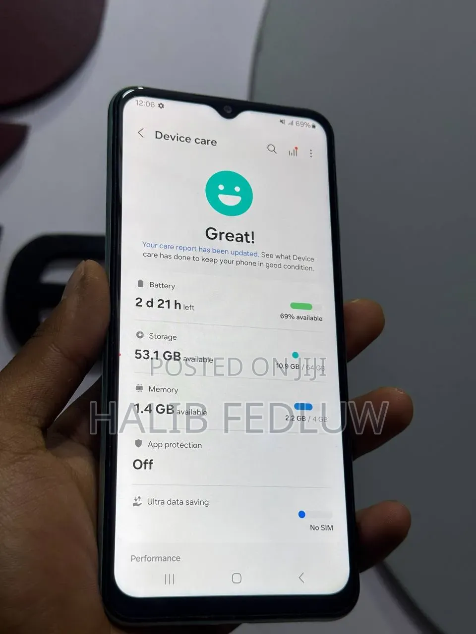 New Samsung Galaxy M13 64 GB Green