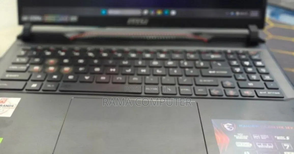 New Laptop MSI 16GB Intel Core i9 SSD 1T