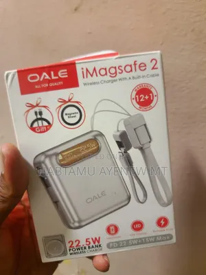 Oale 10,000 Mah Mini Wirless Magnetic Power Bank