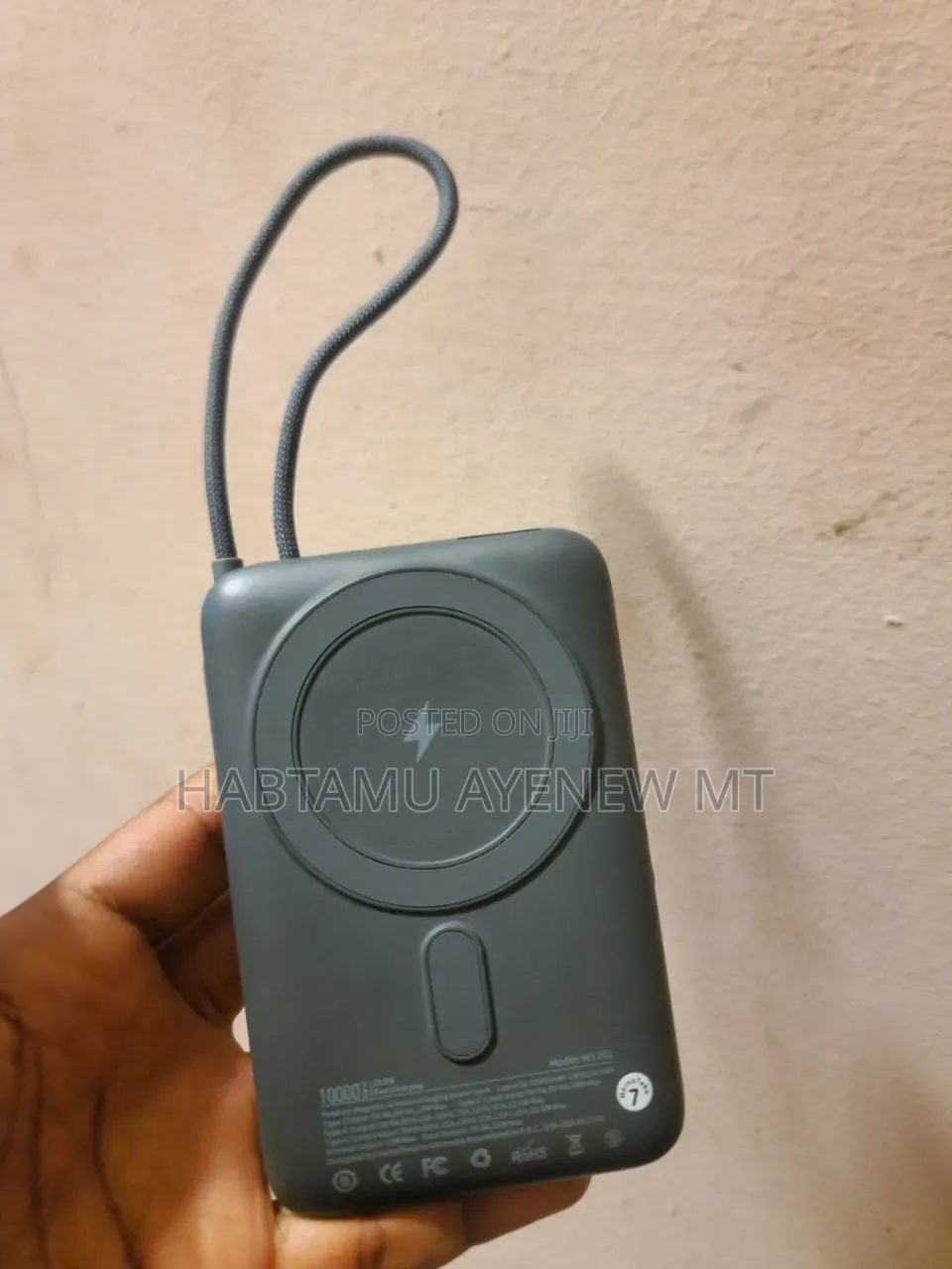 Heno Teco Germeny's 10,000 Mah Wireless Mgnetic Fast Power Bang