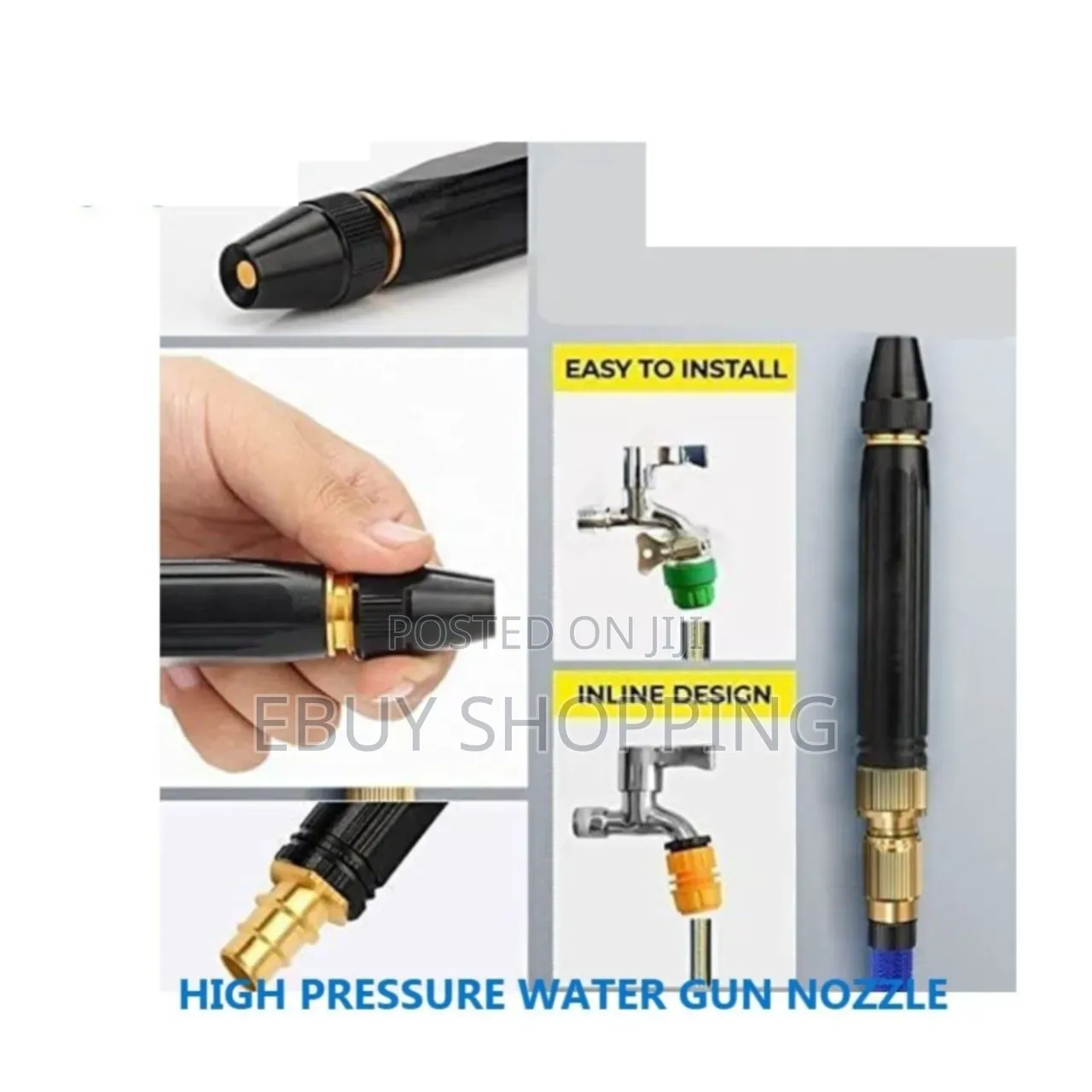 *Effortless High-pressure Sprayer–Wash Rinse Clean With Ease