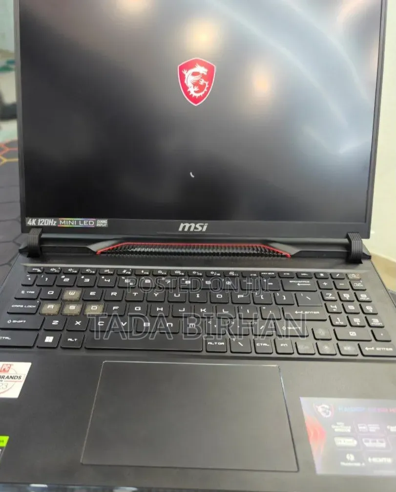 New Laptop MSI GF63 16GB Intel Core i9 SSD 1T