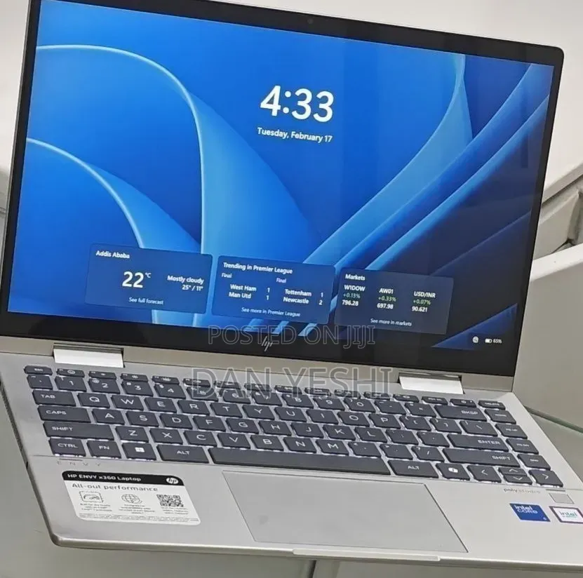 New Laptop HP Envy x360 8GB Intel Core 5 SSD 512GB