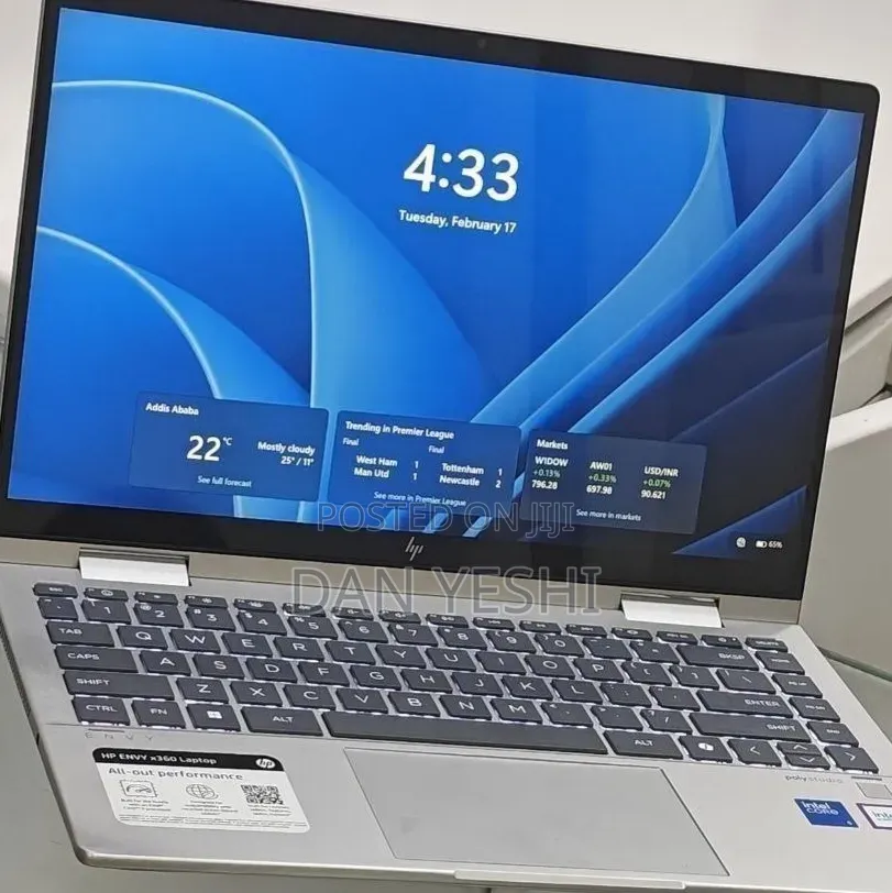 New Laptop HP Envy x360 8GB Intel Core 5 SSD 512GB