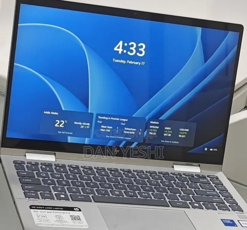 New Laptop HP Envy x360 8GB Intel Core 5 SSD 512GB