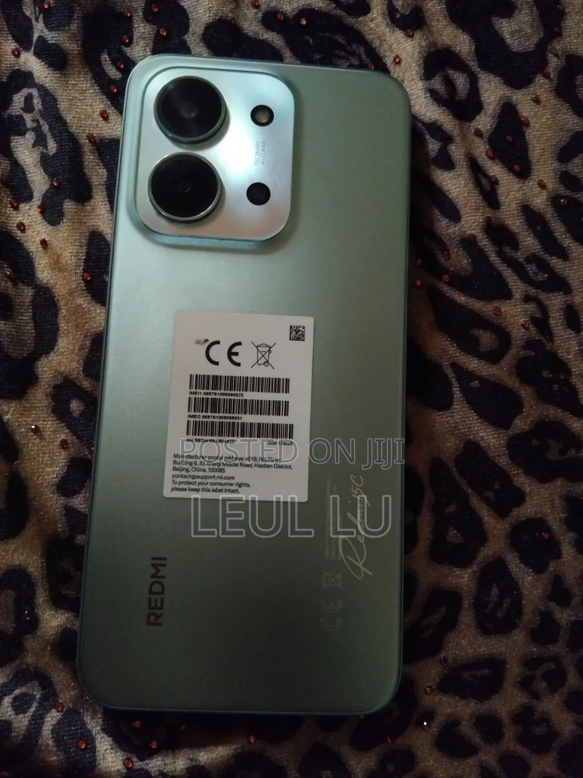 New Xiaomi Redmi 15C 4G 128 GB Blue