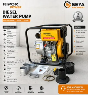 Kipor Diesel Water Pump 3 Inch