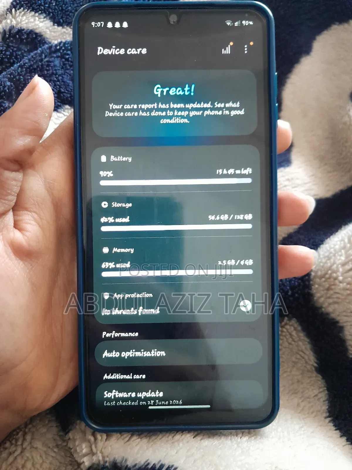 Samsung Galaxy A07 4G 128 GB Silver