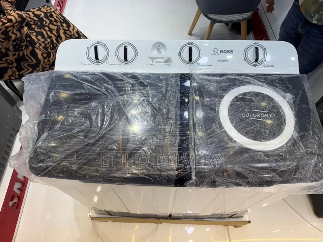 This Is a 16kg Twin Tub Washing Machine From the Brand Boss, Likely A