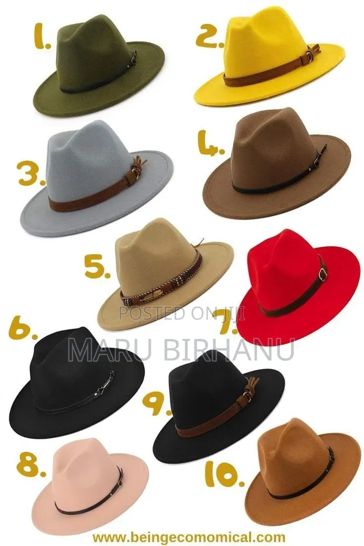 Circle Hat in Different Color Options