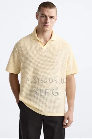 Knitted Polo Shirt From Zara