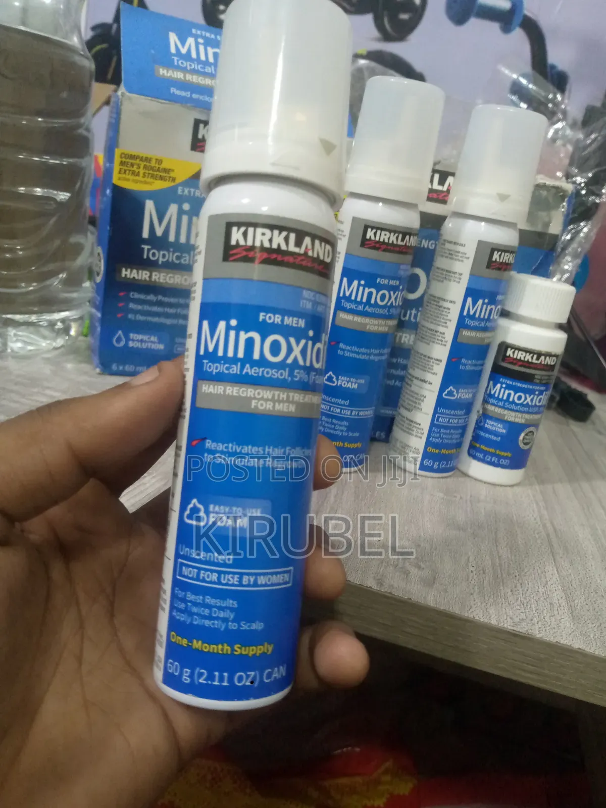 እየተራገፈ ላለ ፀጉር Foam Minoxidil አንደኛ ተመራጭ