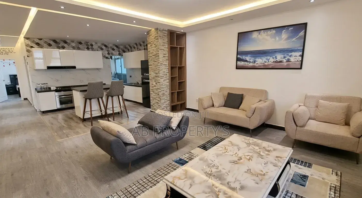 Furnished 3bdrm Apartment in ደንበል ጋዜቦ, Bole for sale