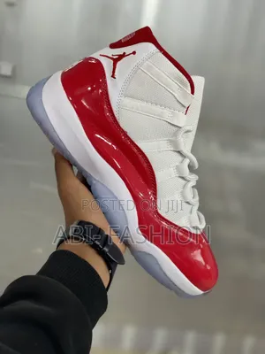 Nike Air Jordan 11 Retro "Cherry" Sneakers,