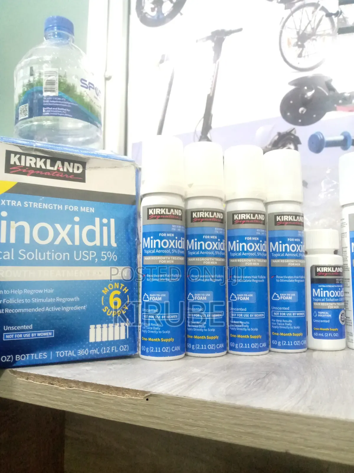ፀጉሩ እየገባ ላለው ጓደኛህ ግዛለት! Foam Minoxidil