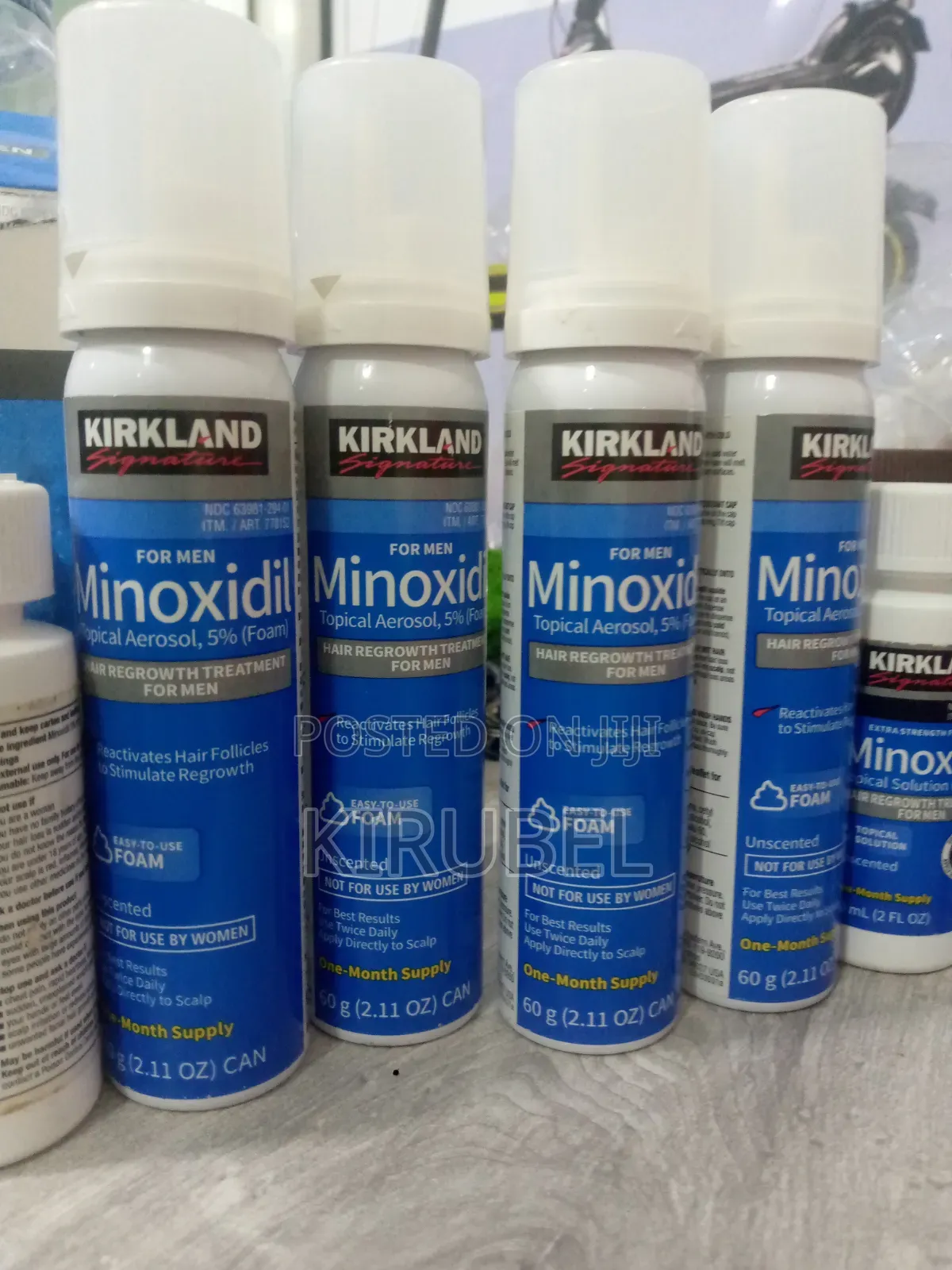 ለፀጉር እና ለፂም እድገት ተመራጭ Product Foam Minoxidil!