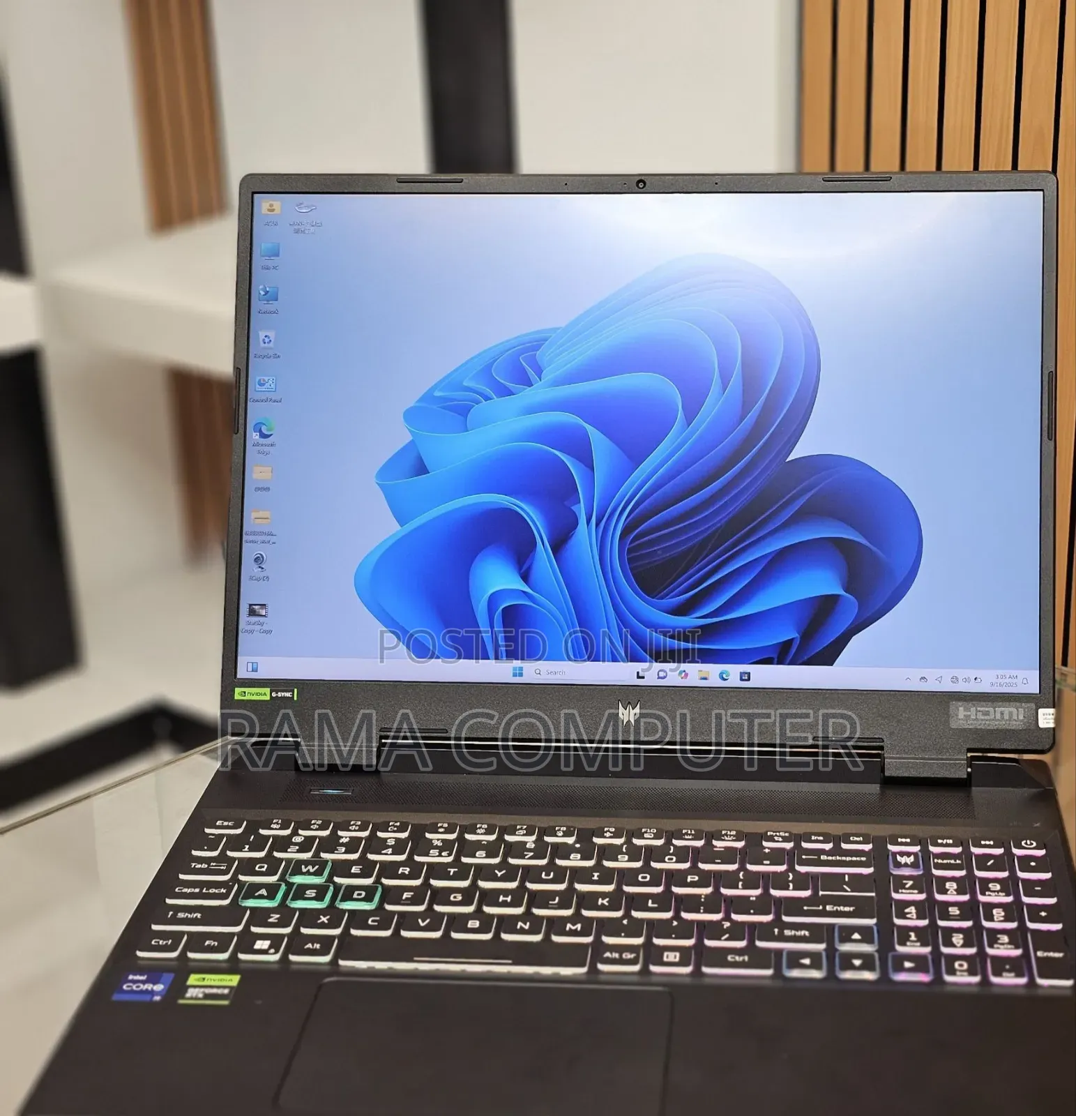 New Laptop Acer Predator Helios 300 16GB Intel Core i9 SSD 1T