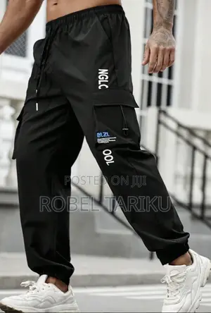 Kenneth Cole "Tech Jogger" Cargo Pants Featuring a Prominent