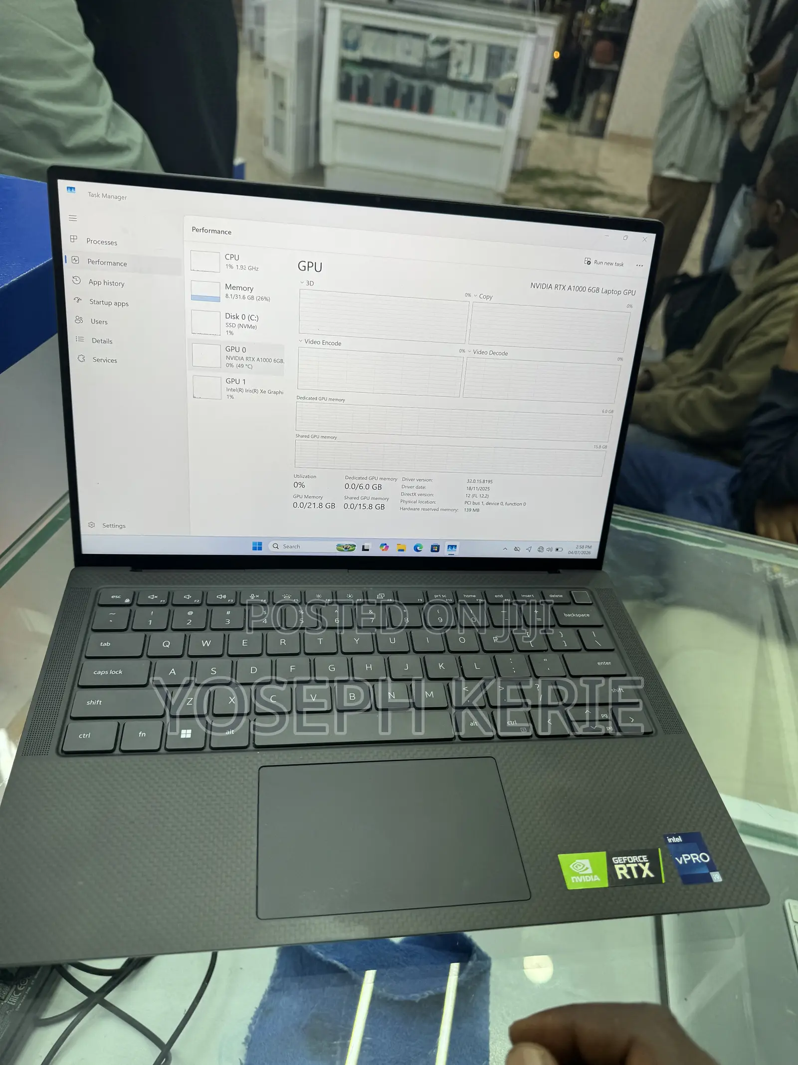 New Laptop Dell Precision 3580 32GB Intel Core i9 SSD 512GB