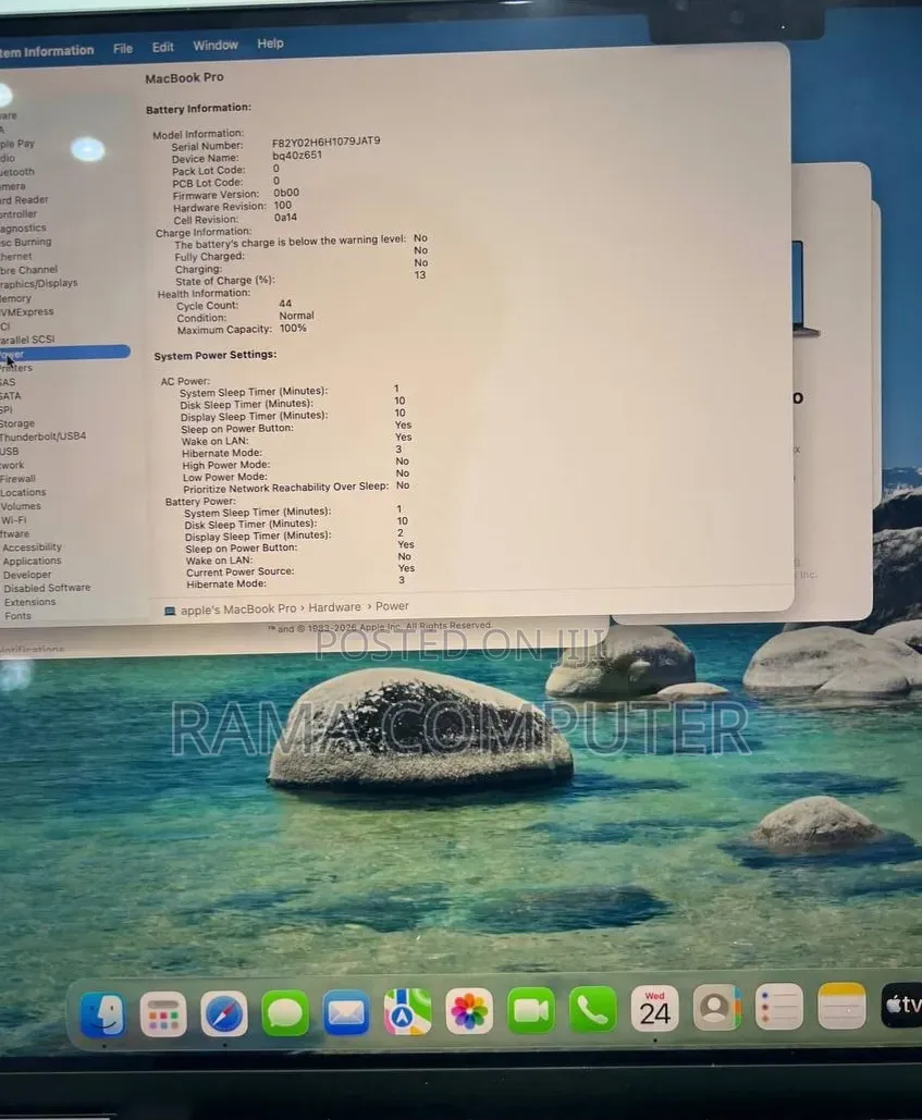 New Laptop Apple MacBook Pro 2021 M1 32GB Apple M1 Pro SSD 1T