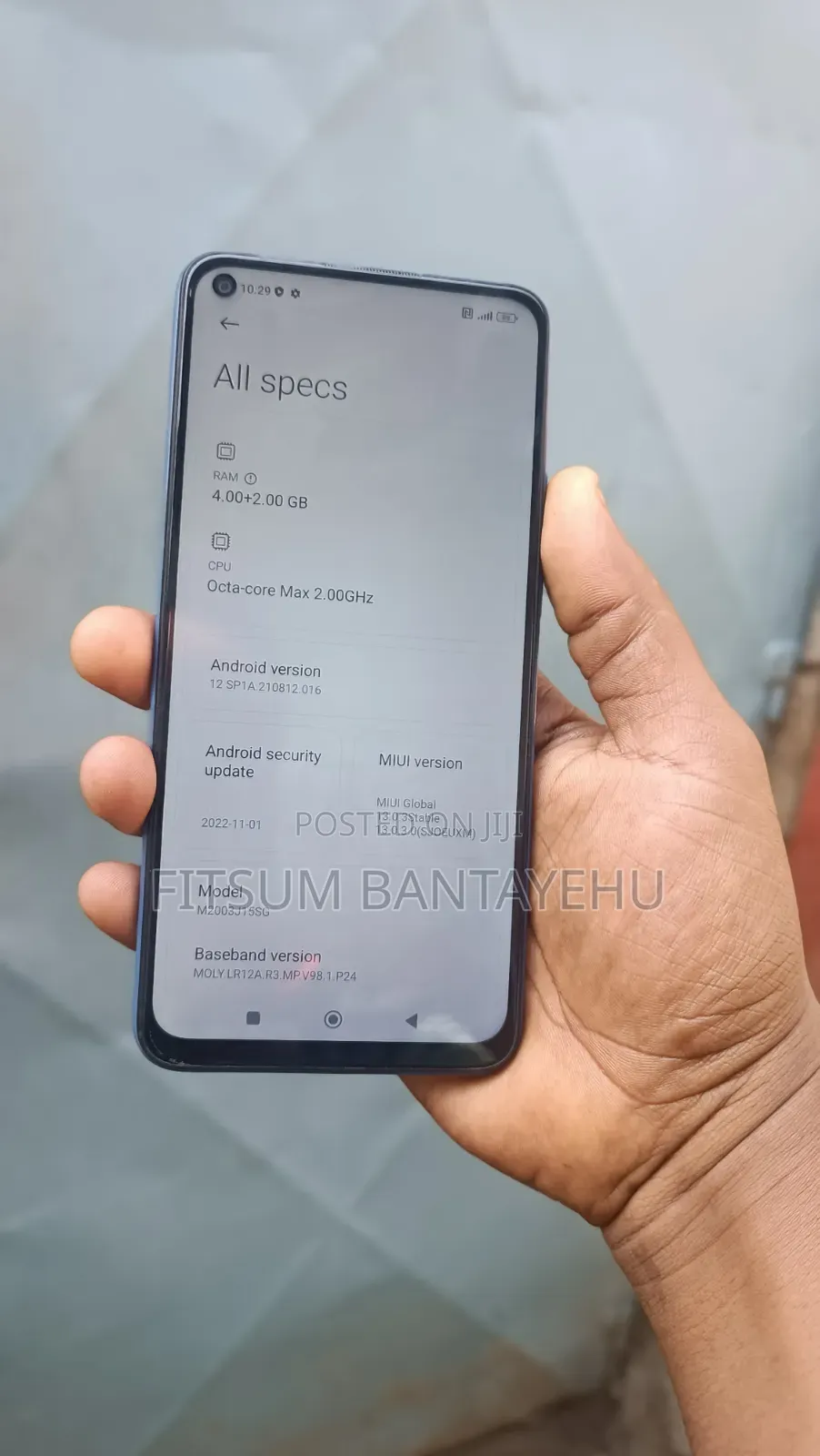 New Xiaomi Redmi Note 9 128 GB Blue